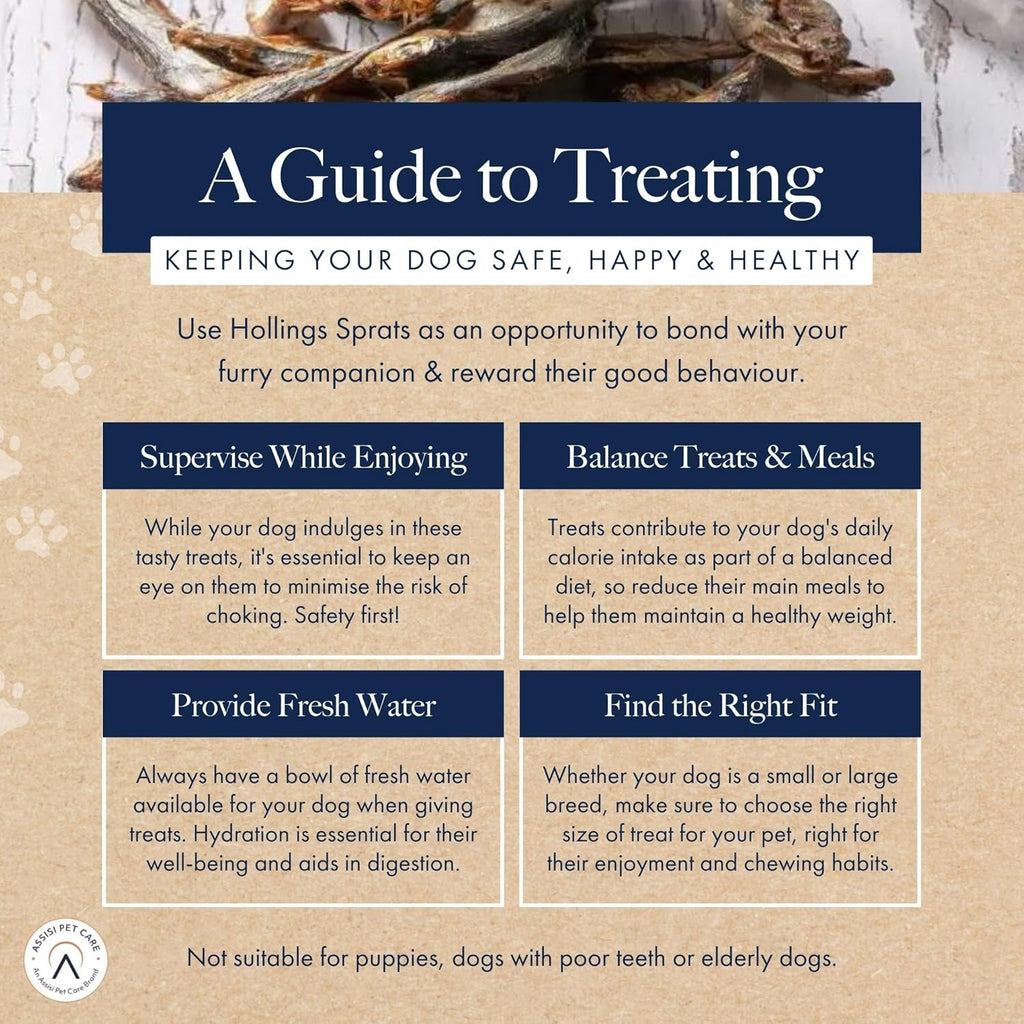 Hollings Air Dried Sprats (400g)