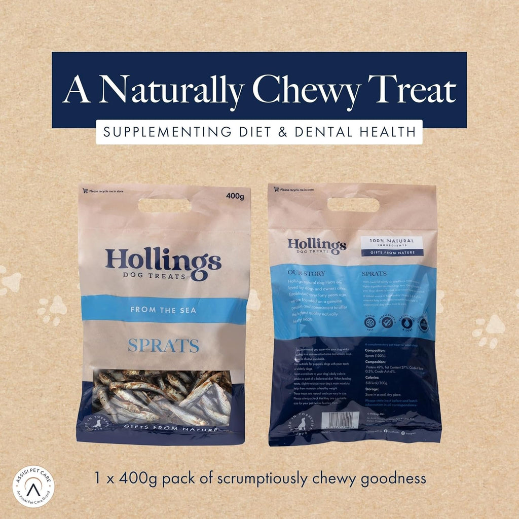 Hollings Air Dried Sprats (400g)