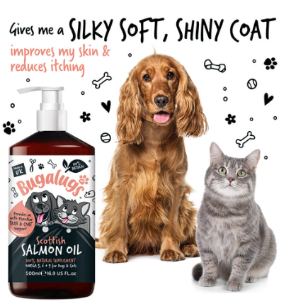 Bugalugs Scottish Salmon Oil 500ml